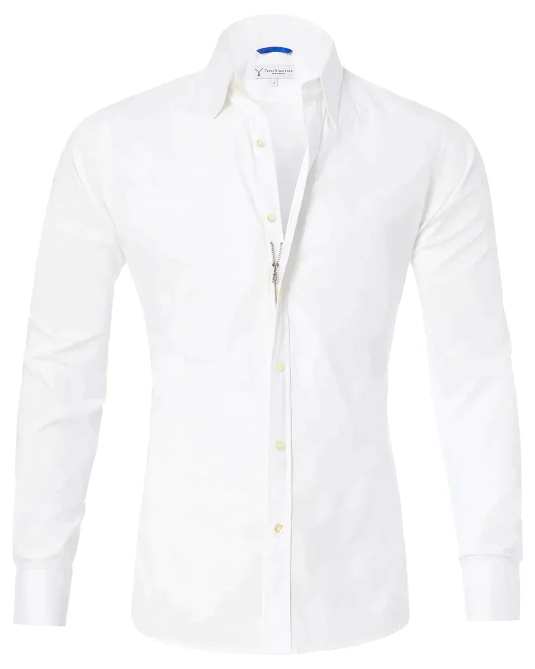 Camisa Elite para Hombre con Cremallera y Tela Elástica