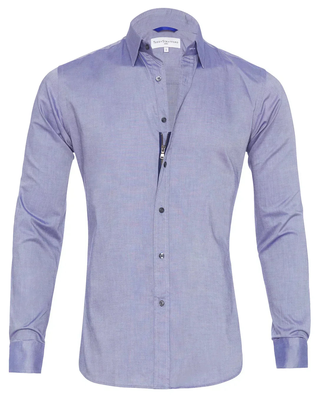 Camisa Elite para Hombre con Cremallera y Tela Elástica