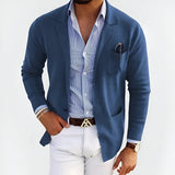 Blazer de punto transpirable para verano