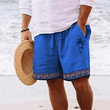 Pantalones cortos de playa estampados para hombre