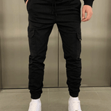 Jogger cargo elástico para hombre