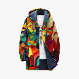 Chaqueta con capucha de gato