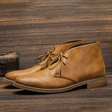 Botas Chukka Retro de Cuero para Hombre