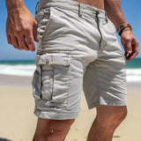 Pantalones cortos cargo para hombre hechos de algodón de alta calidad