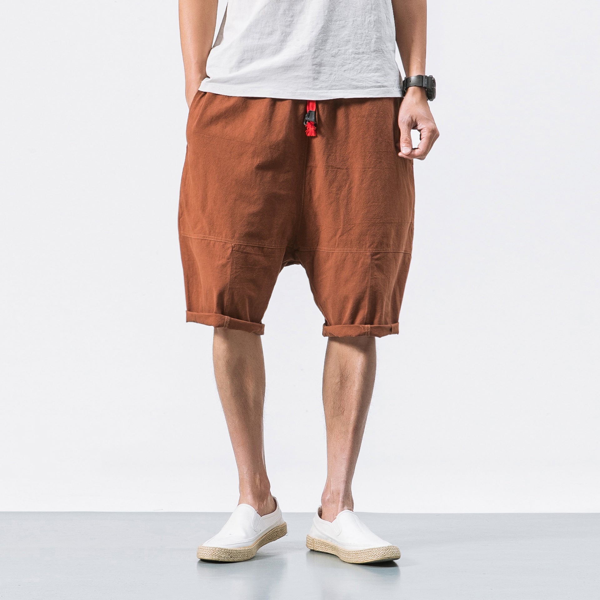 Pantalones cortos de lino Kyoto Drift