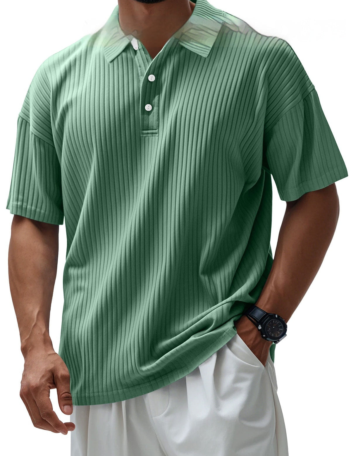 Camiseta Polo de Moda para Hombre con Estampado