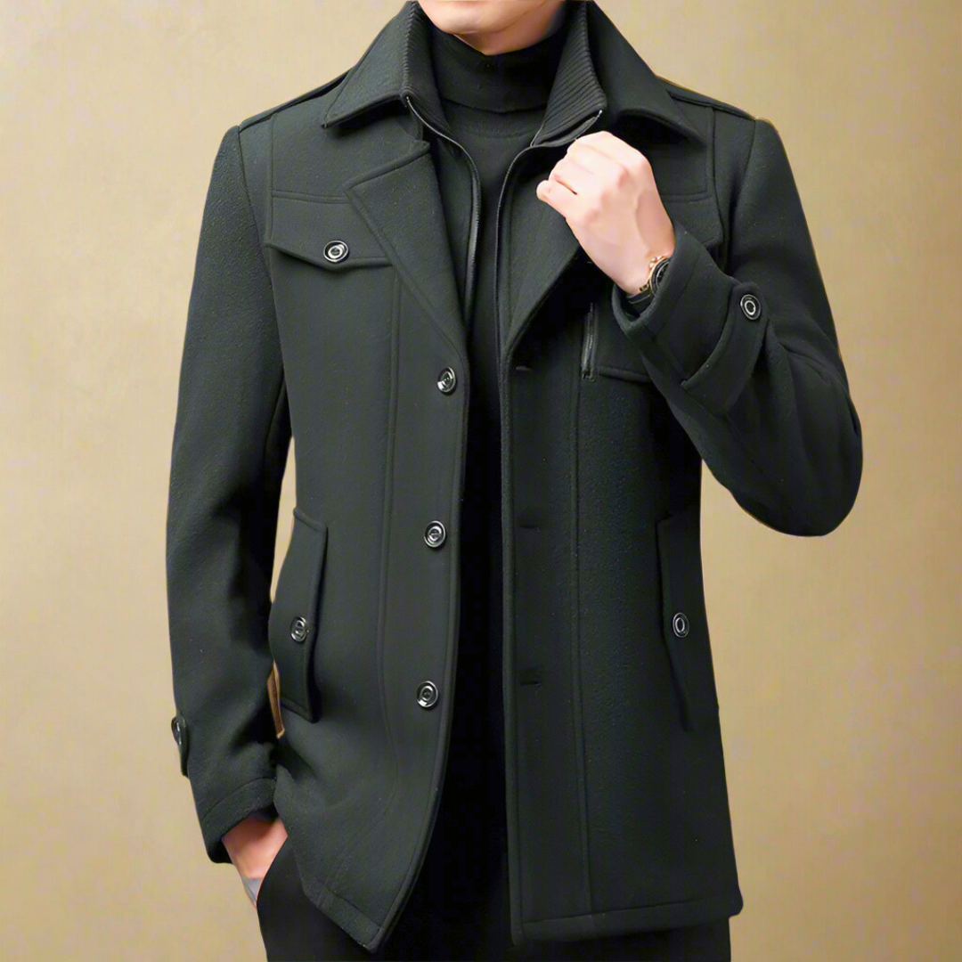 Abrigo Trench Massimo Adriano