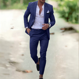 Elegante Traje de Lino para Hombre