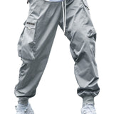 Joggers cargo para hombre con múltiples bolsillos