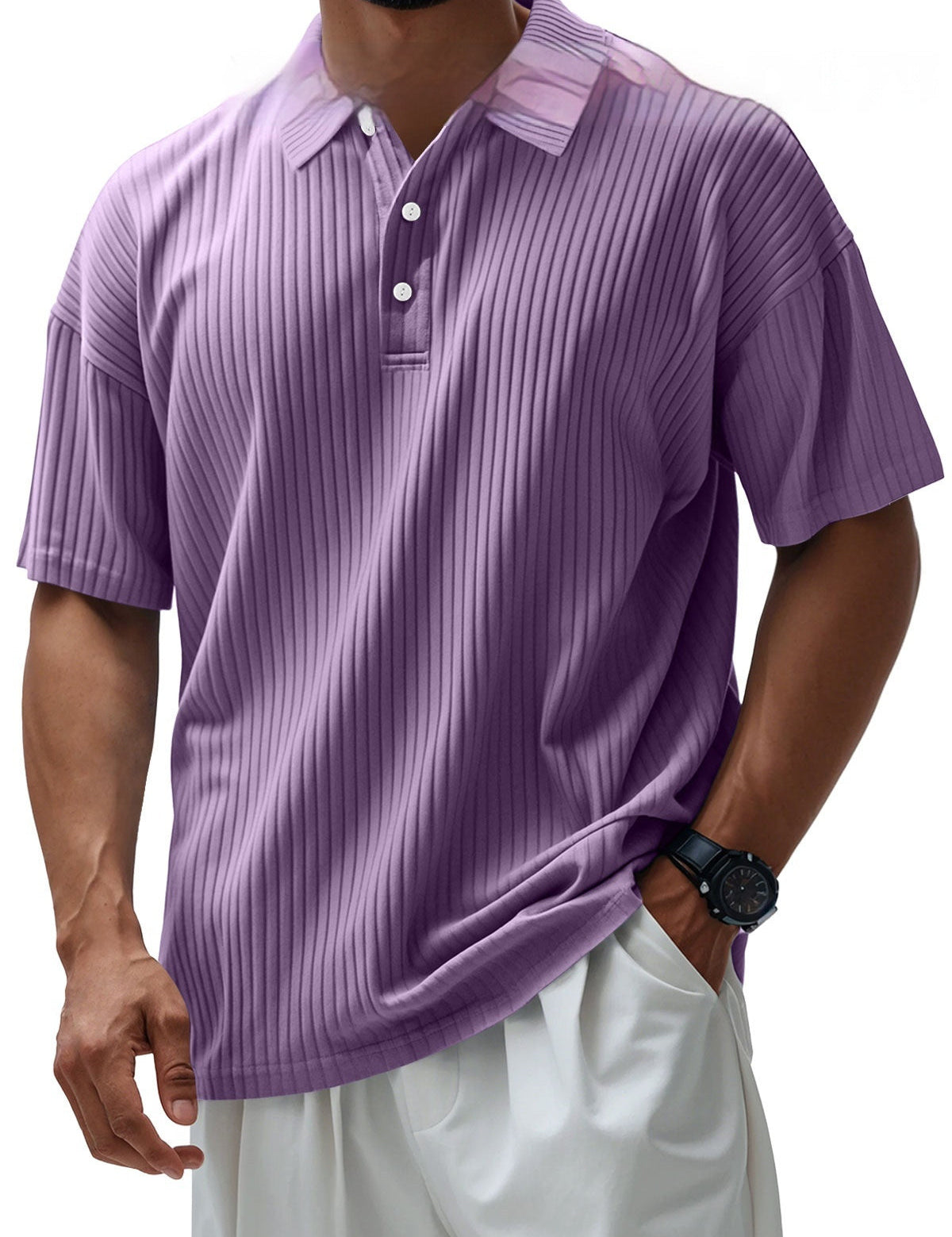 Camiseta Polo de Moda para Hombre con Estampado