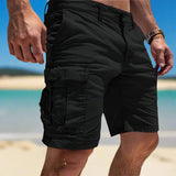 Pantalones cortos cargo para hombre hechos de algodón de alta calidad