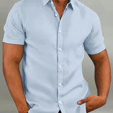 Camisa Polo Clásica de Manga Corta para Hombre