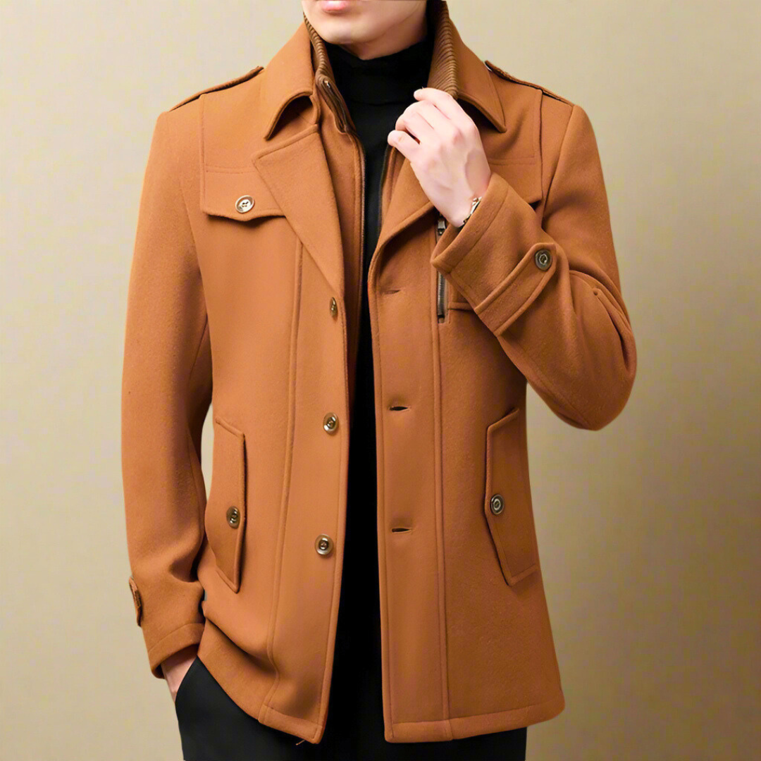 Abrigo Trench Massimo Adriano
