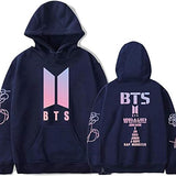 Sudadera con capucha unisex BTS