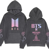 Sudadera con capucha unisex BTS
