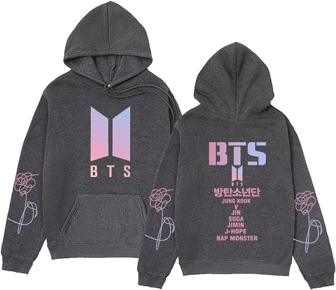 Sudadera con capucha unisex BTS