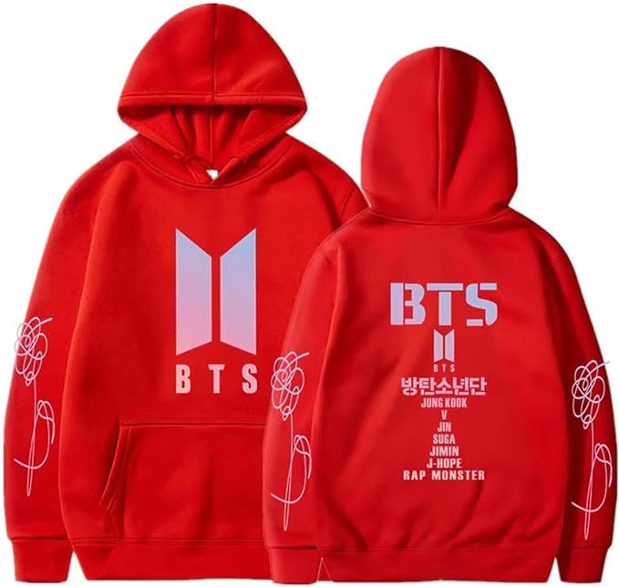Sudadera con capucha unisex BTS