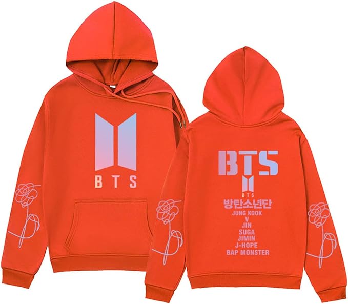 Sudadera con capucha unisex BTS