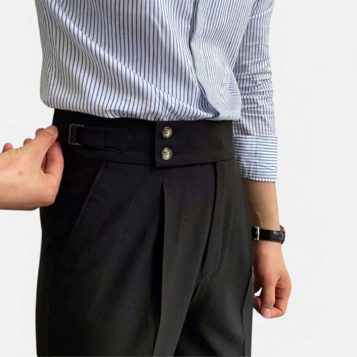 Pantalones de corte alto para hombre