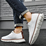 Comfy Max - Zapatos Ortopédicos Cómodos de Punto para Hombres
