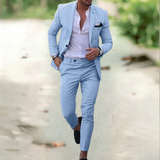 Elegante Traje de Lino para Hombre