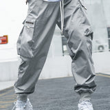 Joggers cargo para hombre con múltiples bolsillos
