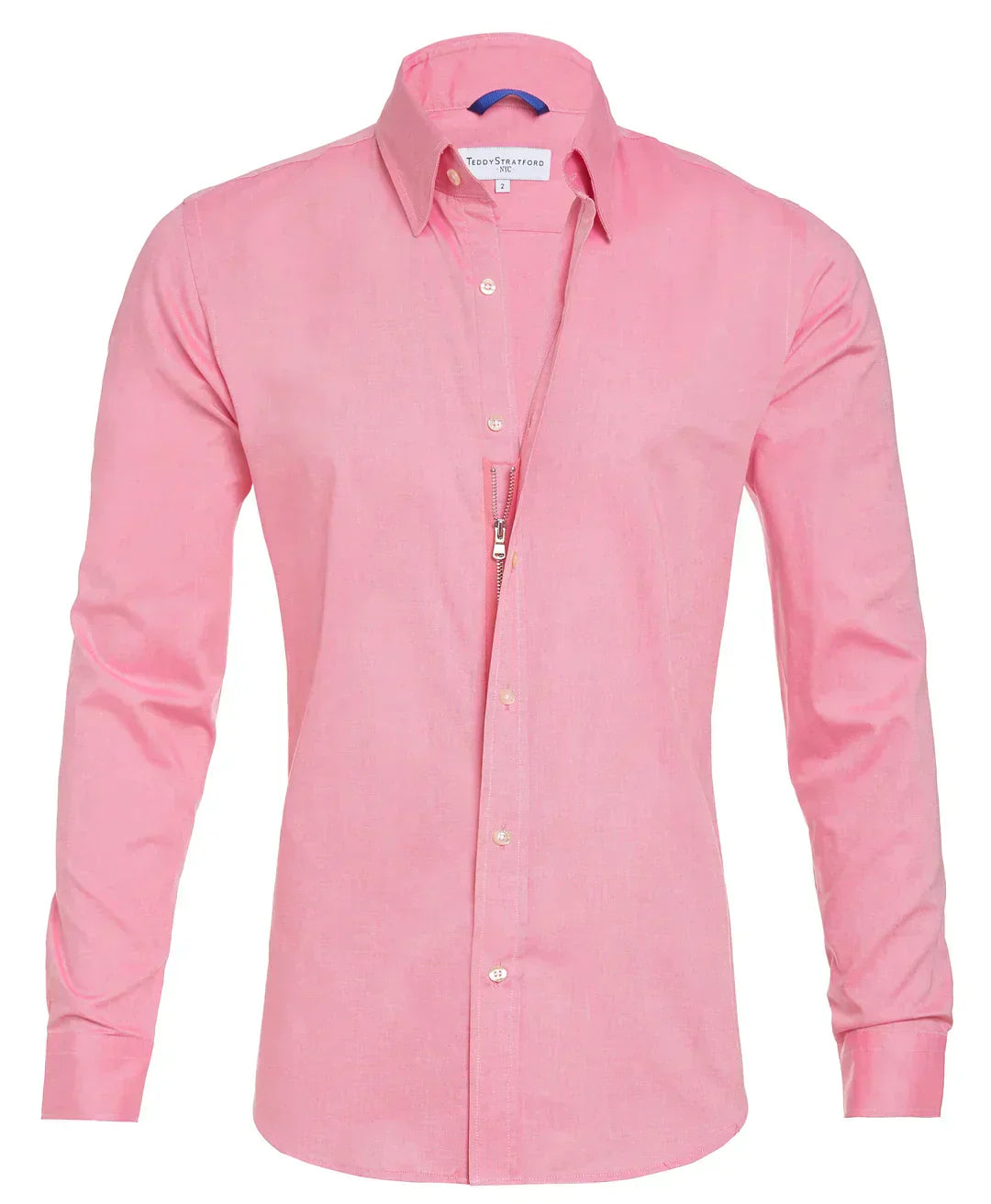 Camisa Elite para Hombre con Cremallera y Tela Elástica