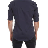 Camisa Elite para Hombre con Cremallera y Tela Elástica