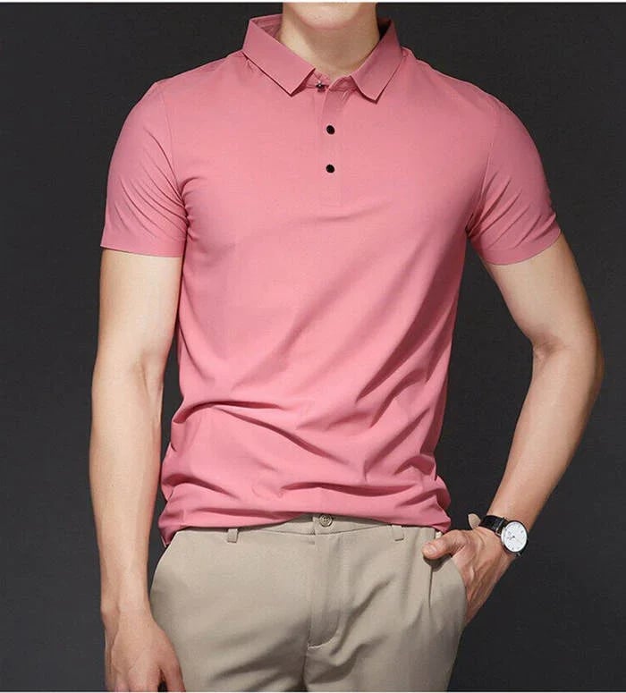 Polo de rendimiento refrescante para hombre