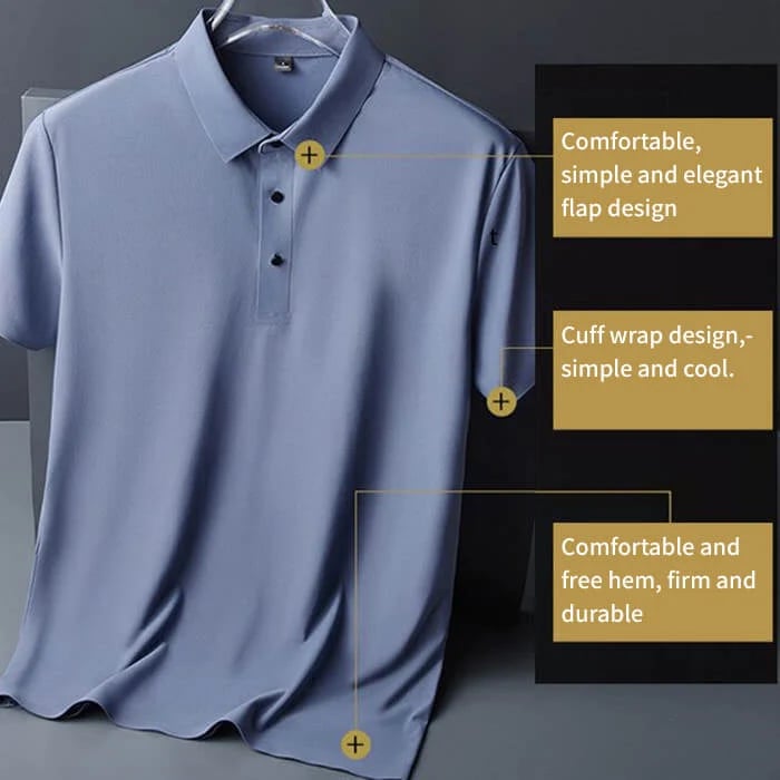 Polo de rendimiento refrescante para hombre