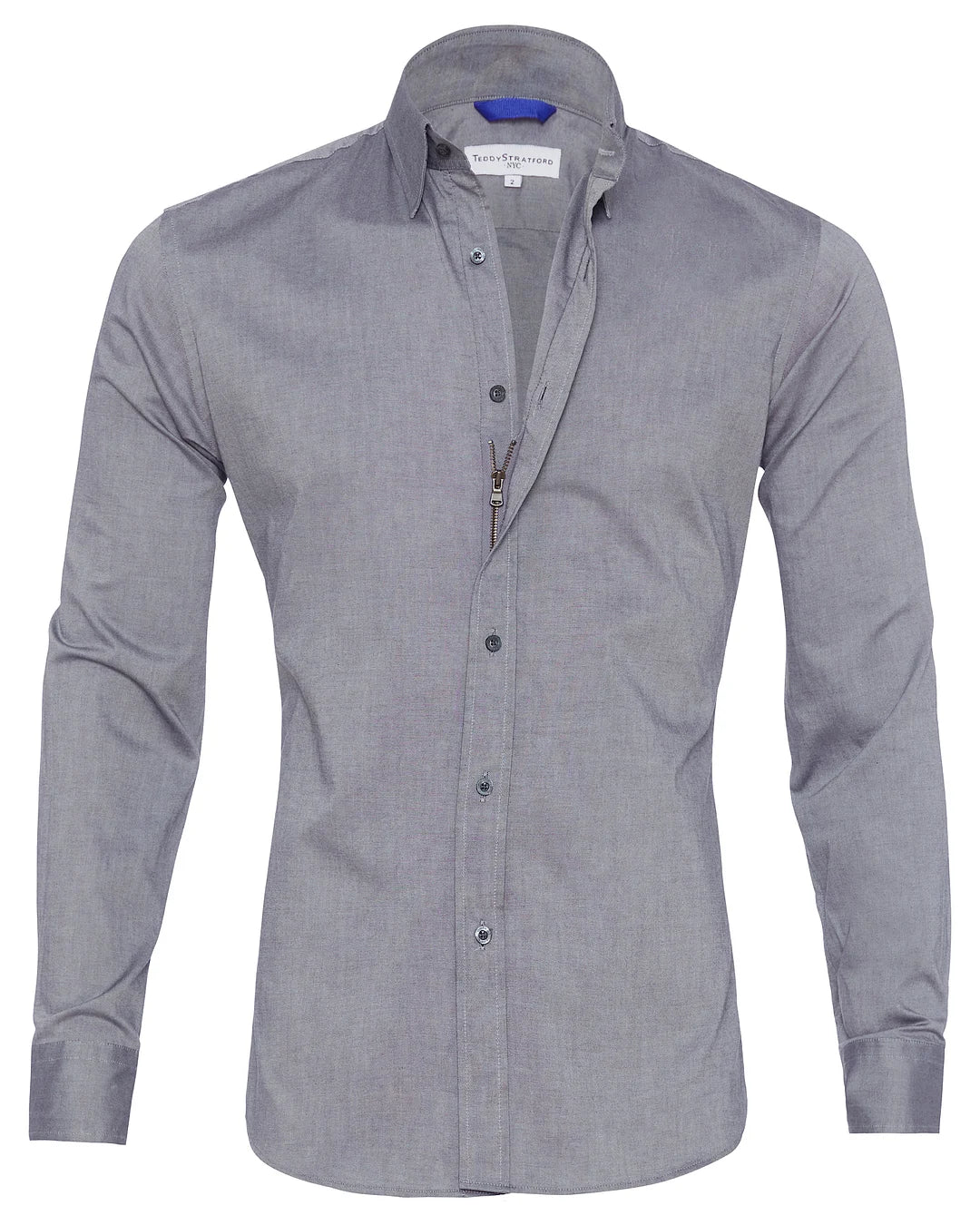 Camisa Elite para Hombre con Cremallera y Tela Elástica