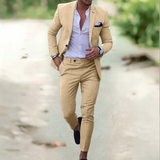 Elegante Traje de Lino para Hombre