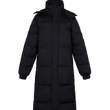 Chaqueta de invierno larga acolchada para hombre