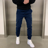 Jogger cargo elástico para hombre