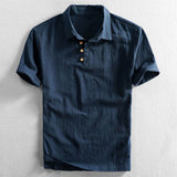 Camisa Polo de Lino Amalfi