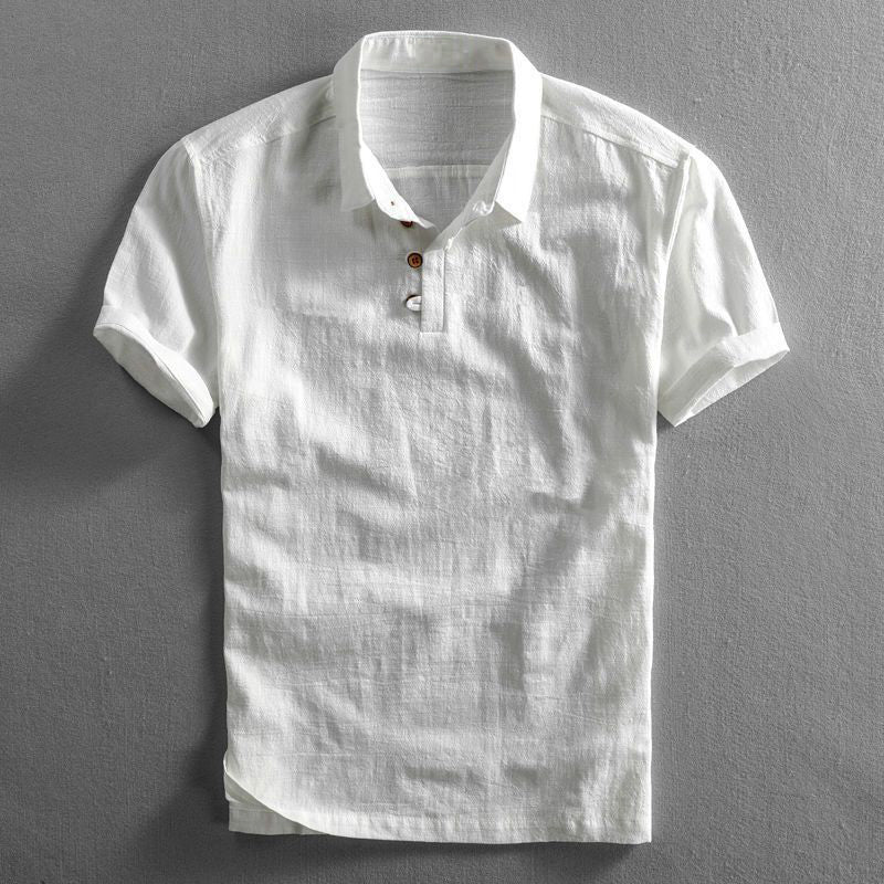 Camisa Polo de Lino Amalfi