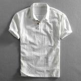 Camisa Polo de Lino Amalfi