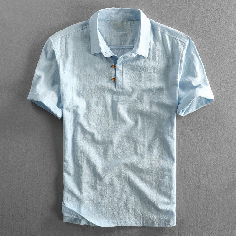 Camisa Polo de Lino Amalfi