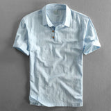 Camisa Polo de Lino Amalfi