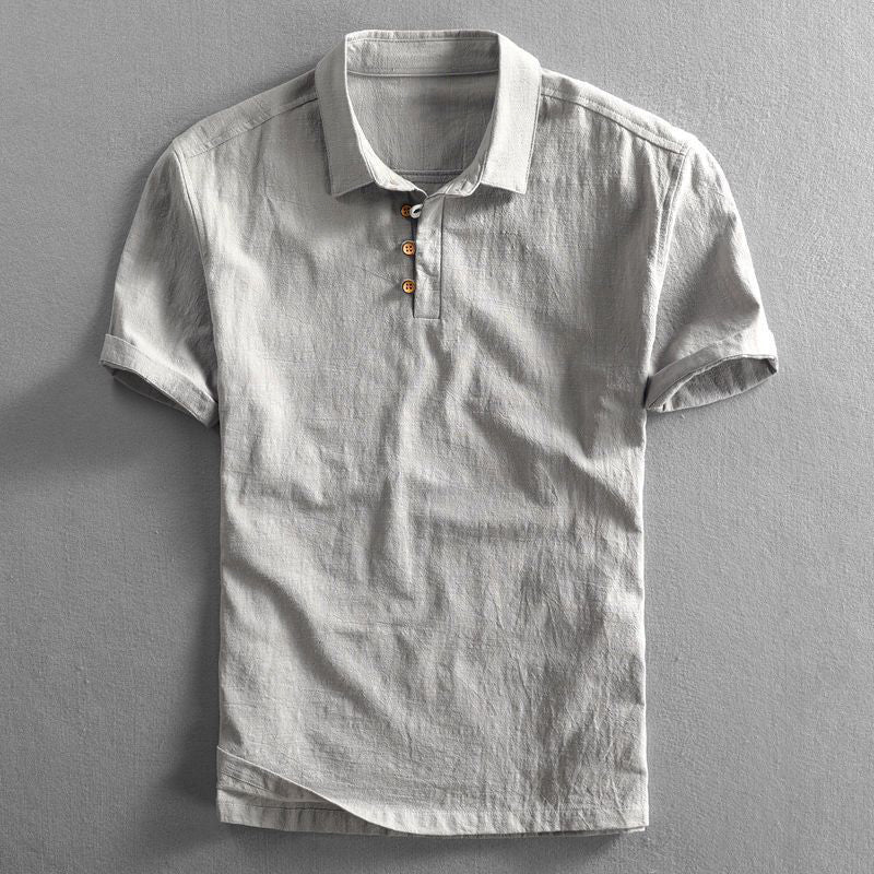 Camisa Polo de Lino Amalfi