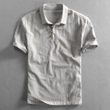 Camisa Polo de Lino Amalfi