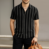 Camisa de Lino Rayada Castello