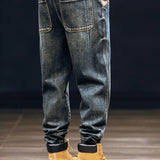 Jogger de mezclilla V Line