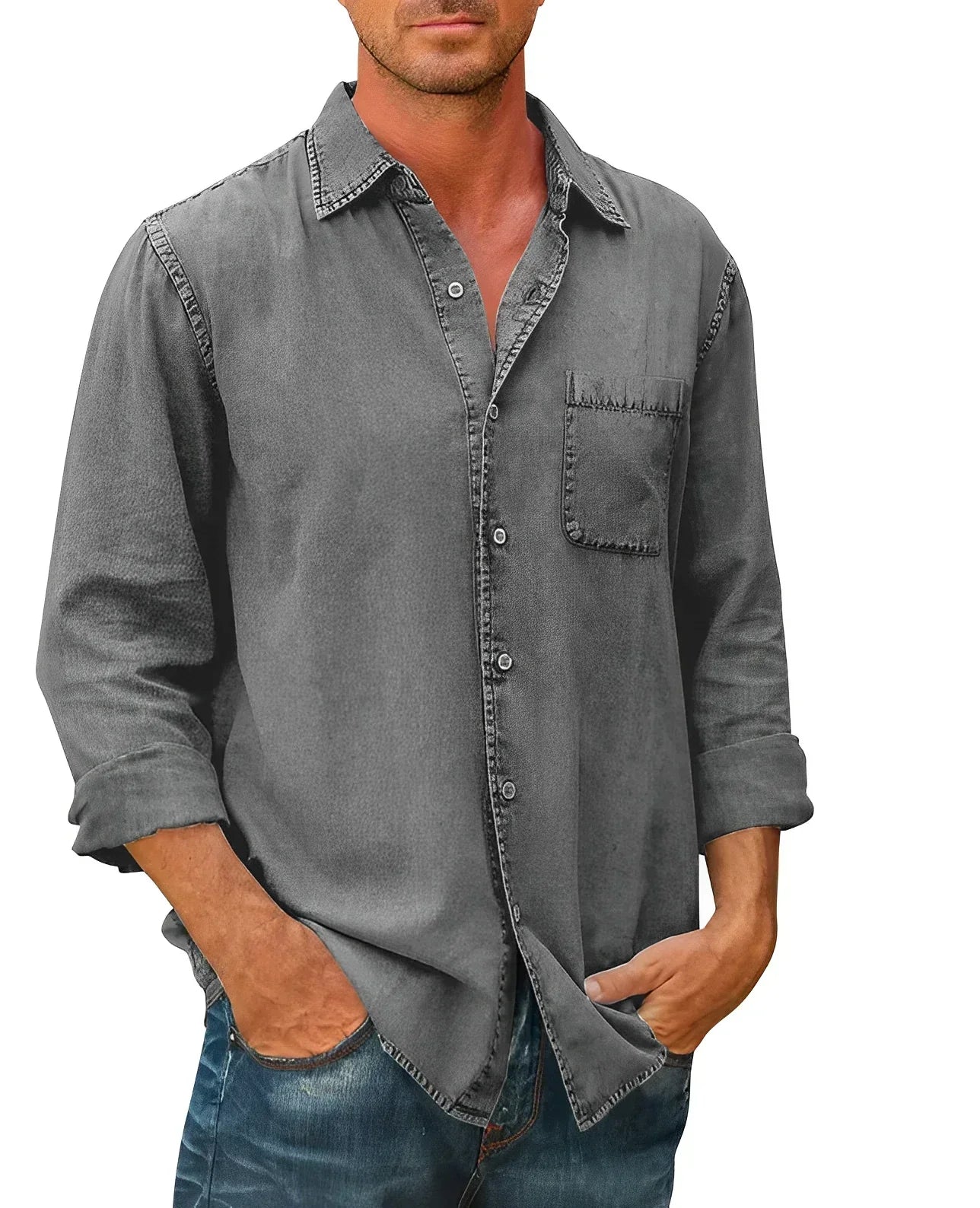 Mason | Camisa casual de manga larga