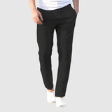 Pantalones de lino relajados