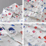 Mosaic - Camisa con cuello