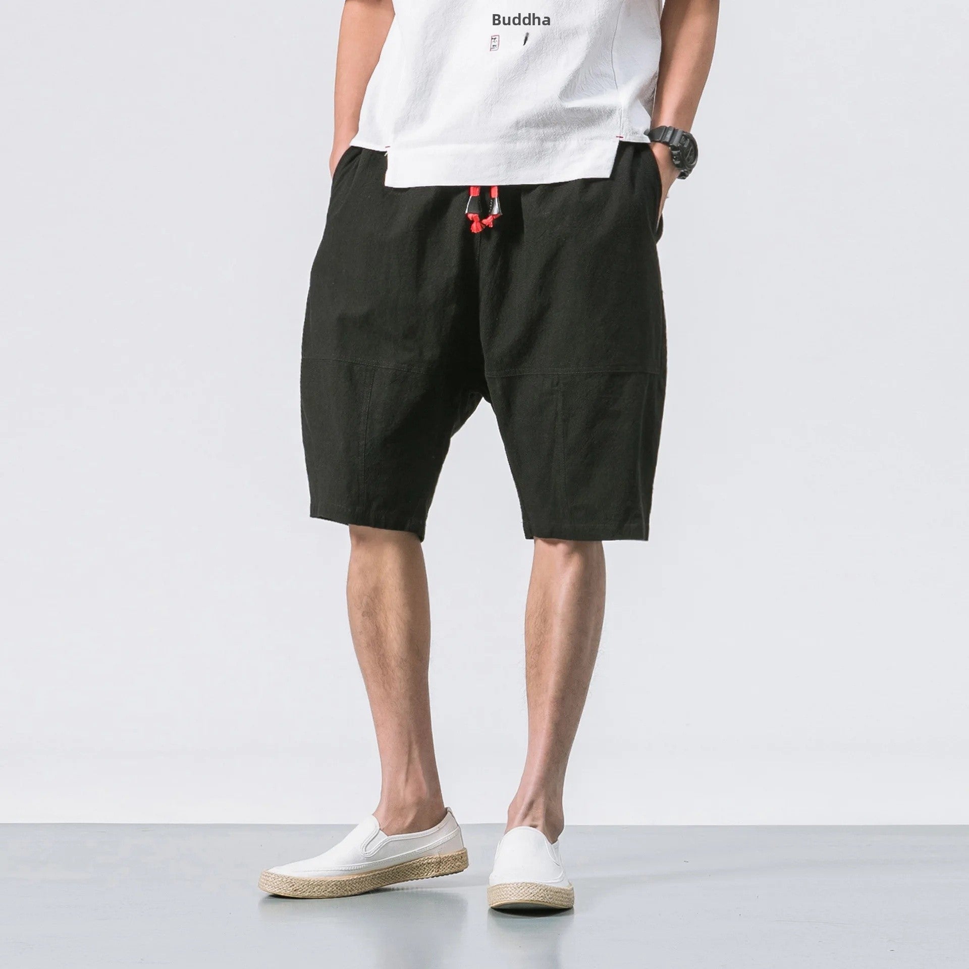 Pantalones cortos de lino Kyoto Drift