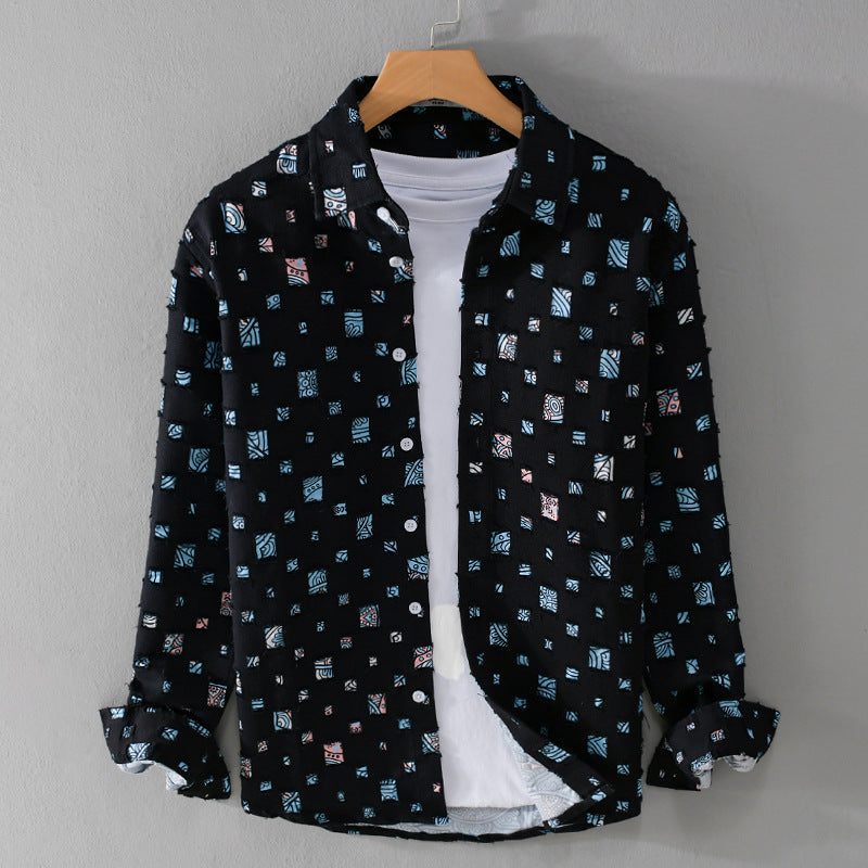 Mosaic - Camisa con cuello