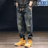 Jogger de mezclilla V Line
