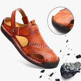 Sandalias de verano para hombre con punta cerrada